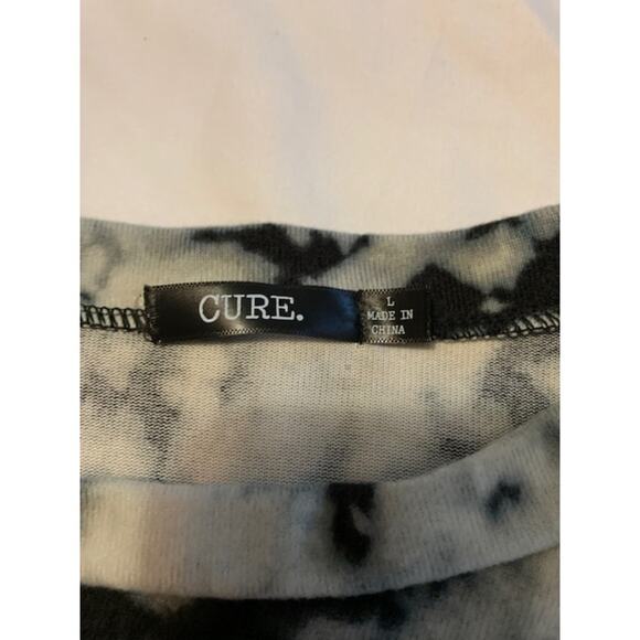 Cure NWOT Size Large Women's44 Marbled Long Sleeve Top - Picture 3 of 5